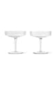 Келих для шампанського ferm LIVING Ripple Champagne 2-pack прозорий 5444
