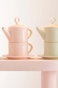 ροζ Σετ τσαγιου J-Line Tea Pot And Tea Cup