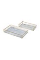 Декоративний піднос Boltze Franziska 2-pack барвистий 2039977