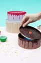 πολύχρωμο Κουτί αποθήκευσης Luckies of London Cake Storage Tins 3-pack