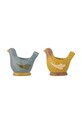 Bloomingville supporto per uova Birdy pacco da 2 blu 82062055