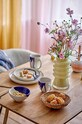 Тарелка Bloomingville Okayama голубой 82060611