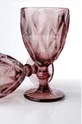Σετ ποτηριών κρασιού Affek Design Elise 6-pack ροζ