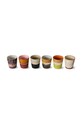 Bucătărie și bar Hkliving set cani Soil 6-pack ACE7222 multicolor