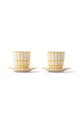 Pols Potten ceașcă de espresso Espresso Digi 2-pack multicolor 230.400.573