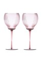 Pols Potten set de pahare de vin Pum 2-pack roz 140.230.154