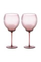 Pols Potten set de pahare de vin Pum 2-pack 140.230.154 roz AA00