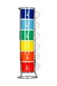 multicolor Bialetti zestaw filiżanek do espresso ze stojakiem Color 6-pack Unisex