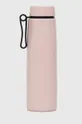 Термокружка Vialli Design Fuori 0,4 L рожевий