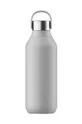 γκρί Θερμικό μπουκάλι Chillys Series 2, 500 ml Unisex