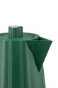 Alessi czajnik elektryczny Plisse 1,7 L MDL06.GR zielony AA00