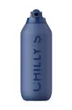 σκούρο μπλε Θερμικό μπουκάλι Chillys Series 2 Sport, 500 ml Unisex