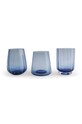 S|P Collection zestaw szklanek Linea 430 ml 4-pack 801021 niebieski AA00