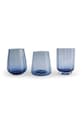 Набір склянок S|P Collection Linea 490 ml 4-pack 801022 блакитний AA00
