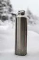 πολύχρωμο Θερμικό μπουκάλι Monbento Steel Metallic Silver 500 ml