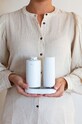 Σετ δοσομετρητών κουζίνας με πιατάκι Brabantia SinkStyle 2 x 200 ml λευκό 227967