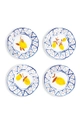 &k amsterdam set piatti Lemon Moroccan pacco da 4