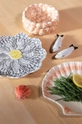 &k amsterdam piatto Plate Oyster multicolore