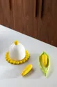 πολύχρωμο Βουτυριέρα &k amsterdam Butter Dish Perle Yellow