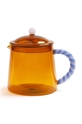 pomarańczowy &k amsterdam dzbanek do herbaty Teapot Duet Amber Unisex