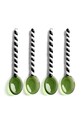 Набір чайних ложок &k amsterdam Spoon Duet Green 4-pack барвистий 2174.09