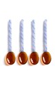 Σετ κουτάλια &k amsterdam Spoon Duet Amber 4-pack πολύχρωμο 2174.10