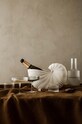 Kuchnia i bar Ferm Living zestaw kieliszków do szampana Ripple 2-pack 100126112 szary