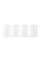 Набір склянок ferm LIVING Ripple 4-pack прозорий 1104264040