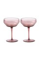 Набор бокалов Pols Potten Pum Coupe Glasses 250 ml 2 шт 140.230.152 розовый AA00