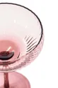 roza Komplet kozarcev za vino Pols Potten Pum Coupe Glasses 250 ml 2-pack