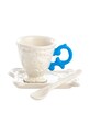 Seletti set de cană, farfurie și lingură I-Wares multicolor 09859