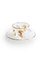 Чашка з блюдцем Seletti x Toiletpaper 15972 барвистий AA00