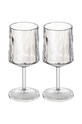 Koziol zestaw kieliszków Club No. 21 Superglas 250 ml 2-pack transparentny 4486535