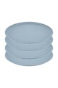 Набір тарілок Koziol Connect 25,5 cm 4-pack блакитний 7101716