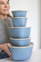 Koziol container cu mancare Connect Organic Nature 4 L albastru 7872716