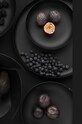Alessi tava Round Texture negru JM14.35.BT