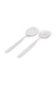 Alessi cucchiai da insalata Collo-Alto pacco da 2 grigio IS02.14