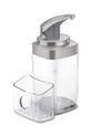 Simplehuman dozownik na płyn z pojemnikiem na gąbkę multicolor KT1189
