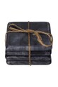 set de șervețele pentru masă 4-pack KAL.0897 negru AA00