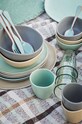 Bucătărie și bar Madam Stoltz set de tacamuri Enamel Cutlery 4-pack 29089.B verde