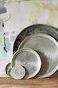 Кухня та бар Декоративна таця Madam Stoltz Hammered 2-pack T164SIL.SXS сірий