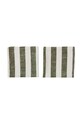 Комплект памучни салфетки OYOY Striped Napkin (2 броя) многоцветен L300310