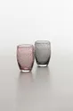 Набір склянок Zafferano Tumbler 350 ml 6-pack рожевий