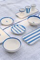Набір десертних тарілок Zafferano Stencil 6-pack STE0501 барвистий AA00
