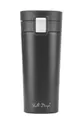 czarny Vialli Design kubek termiczny Fuori 400 ml Unisex