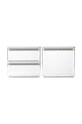 Brabantia container 3-pack gri 230806