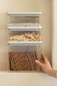 Brabantia container 3-pack 230806 gri