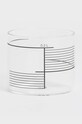 Набір склянок Tre Product Square Stripes 200 ml 4-pack прозорий GSS80GB