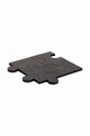 Podložka Tre Product Stonecut Puzzle 4-pak čierna SPC193MB