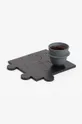 Podstavek Tre Product Stonecut Puzzle 4-pack črna